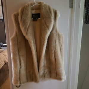 Womens Faux Fur Vest